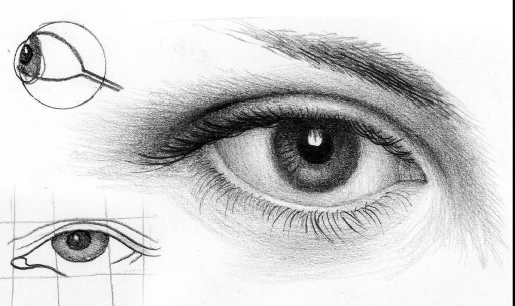 cours de dessin-les-yeux