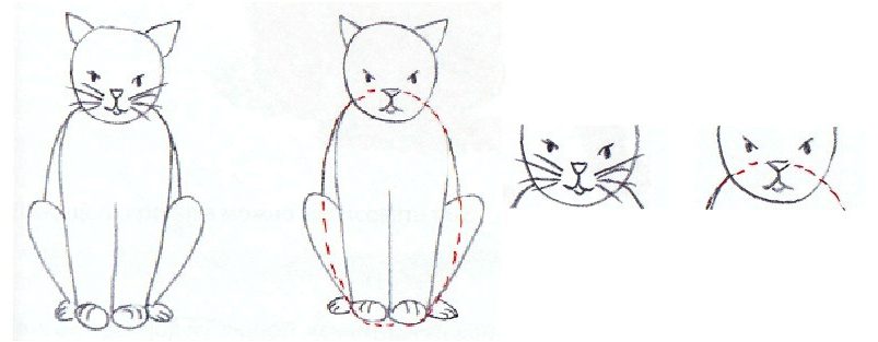 Comment Dessiner Un Chat Sur Stage De Dessin Gratuite